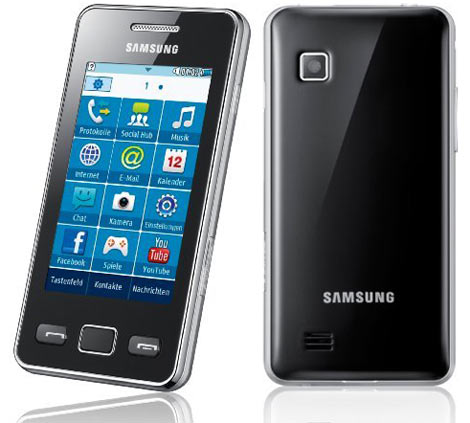 Black Samsung S5260